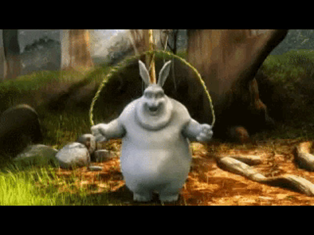 Big Buck Bunny jumping rope by chancelewis23 on DeviantArt