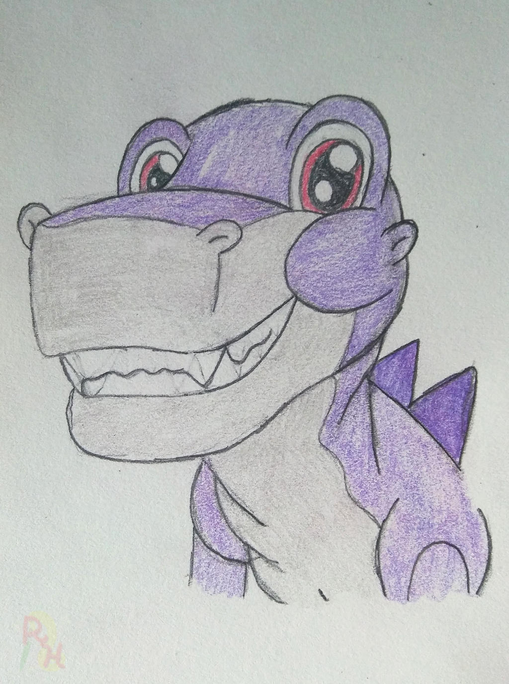 Sharptooth Rabbit Character That Lil Friendly Sharptooth by RedHoofsketch on DeviantArt