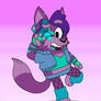A Rockin Purple Fox [GIFT]