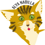 Vector cat headshot