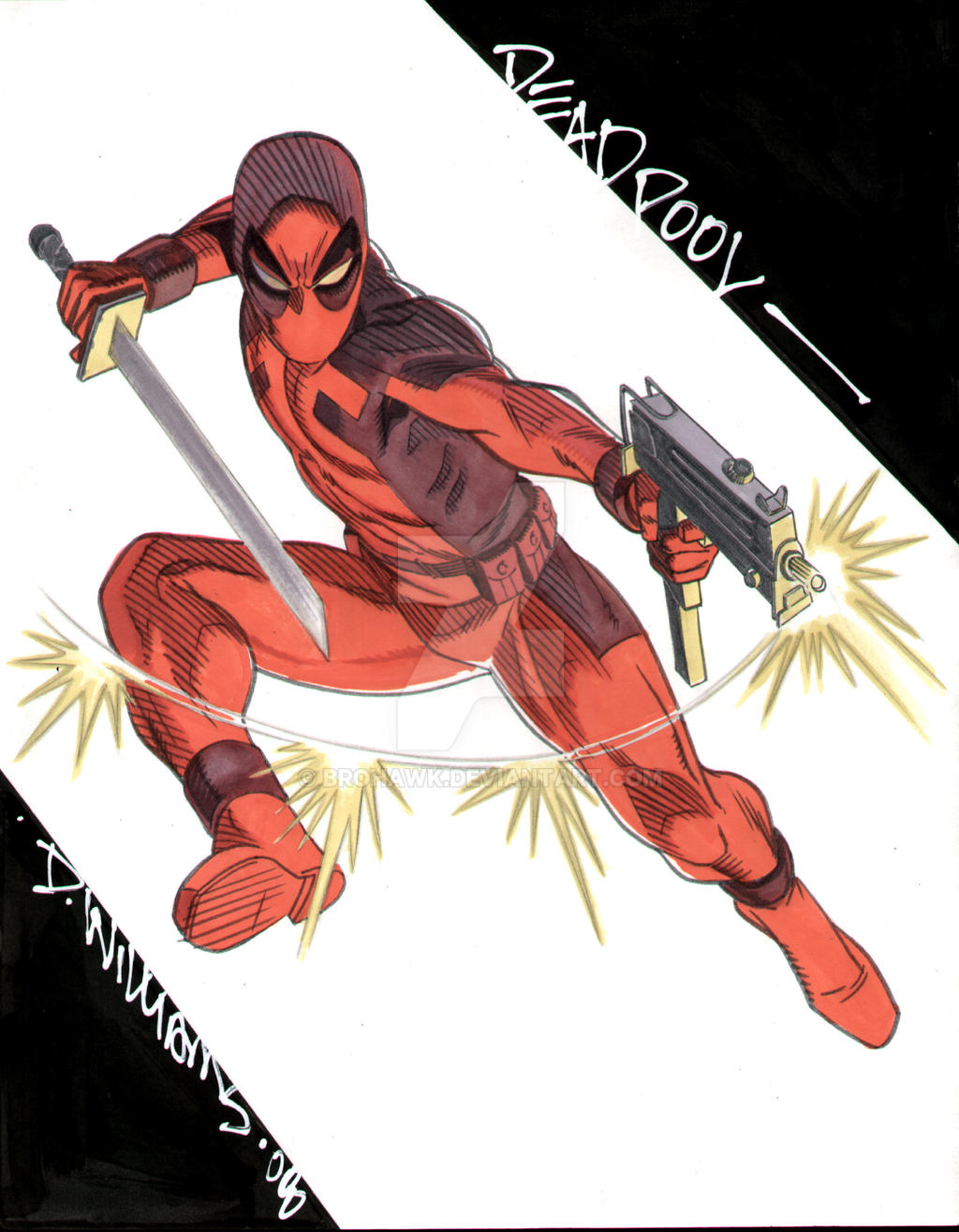 Deadpool Invert Color Deadpool color by BroHawk on DeviantArt