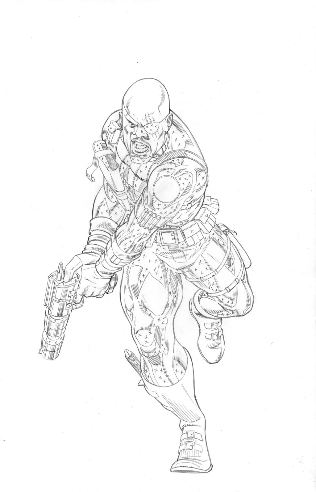 MCP Nick Fury pencils