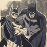 ABQ Batman and Batgirl commission