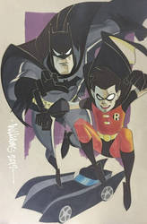 Batman and Robin Phoenix con commission