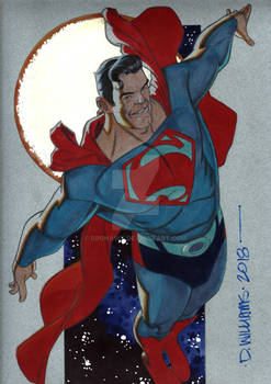 The Man of Steel SUPERMAN  commission