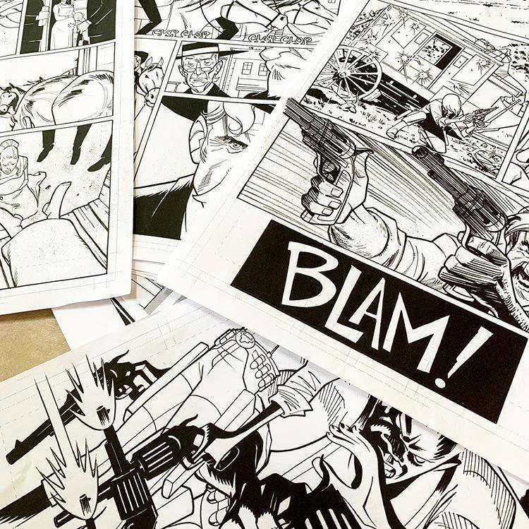 Bass Reeves Comics BASS REEVES Law man Preview by BroHawk on DeviantArt