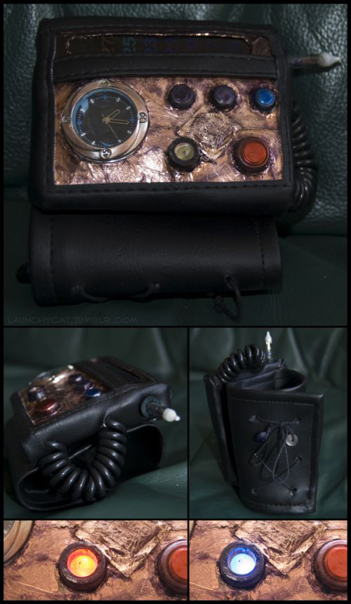 Steampunk Vortex Manipulator/Wrist Strap