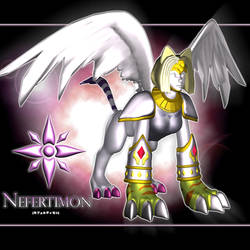 Nefertimon 3d by me