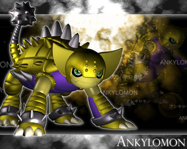 Ankylomon 3d by me