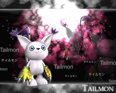 Tailmon 3d by me