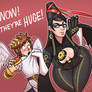 Pit meets Bayonetta