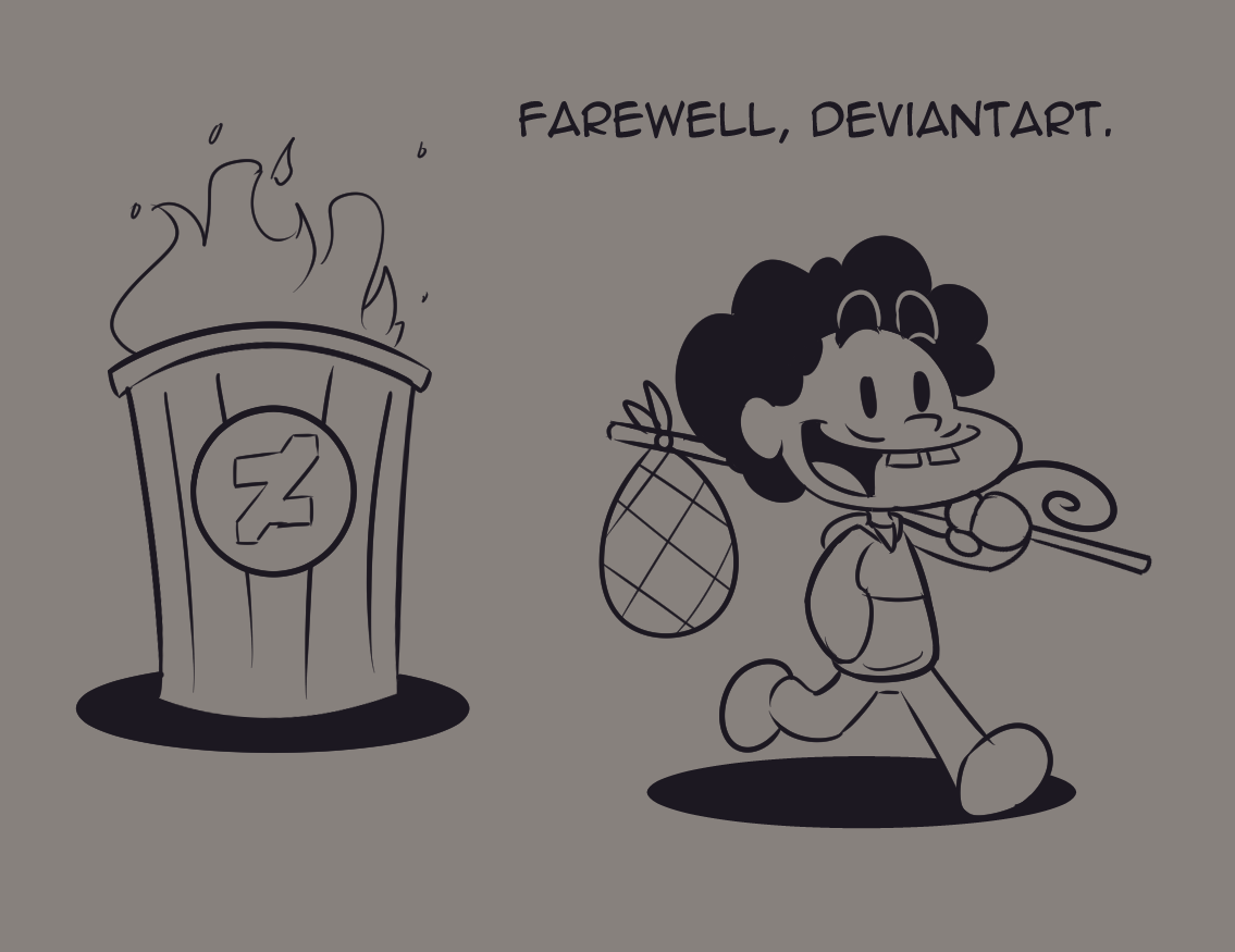 Goodbye Deviantart Goodbye, Deviantart. by Cobatsart on DeviantArt