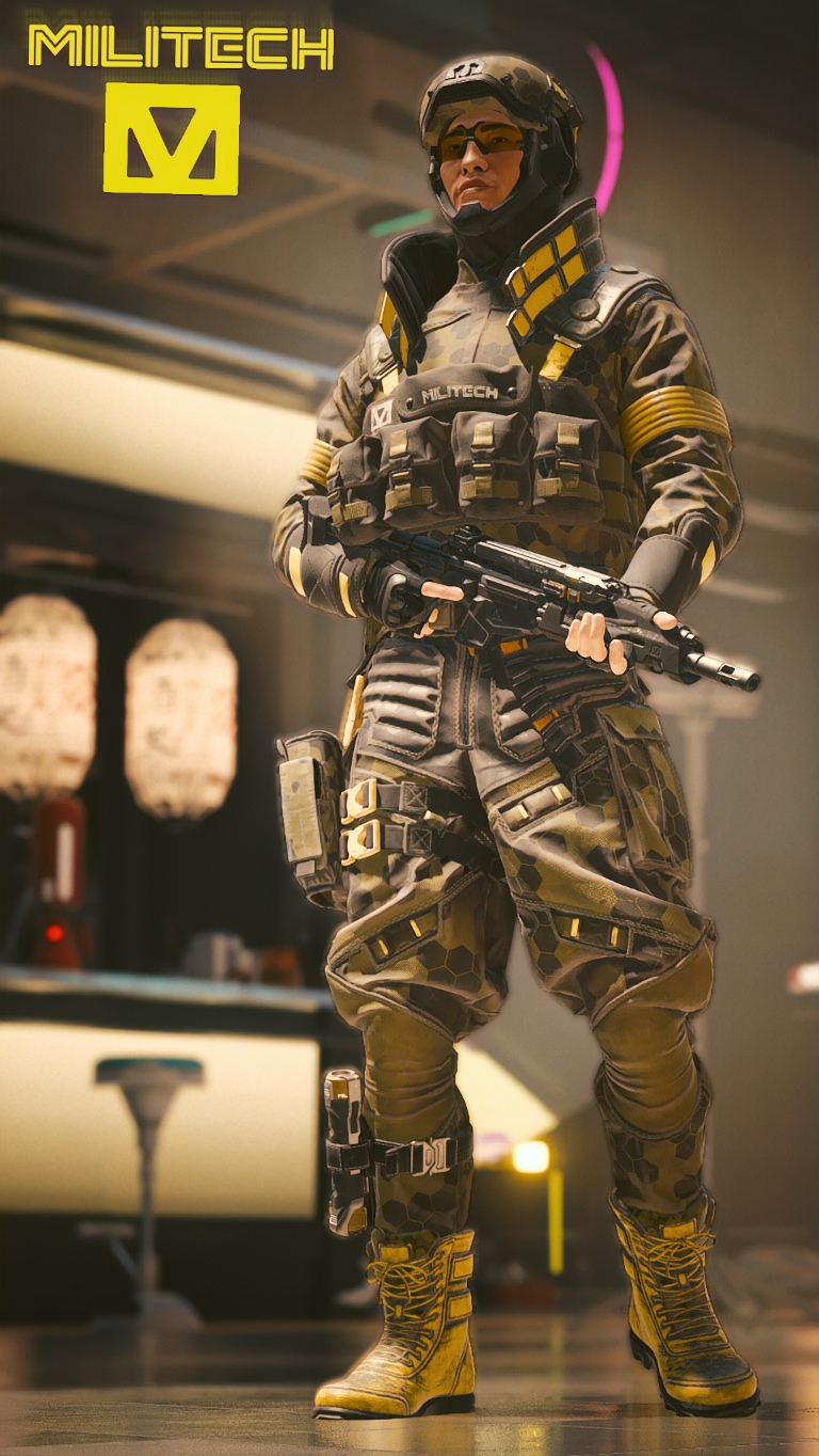 Cyberpunk 2o77 - MILITECH by QuinlanVos46 on DeviantArt