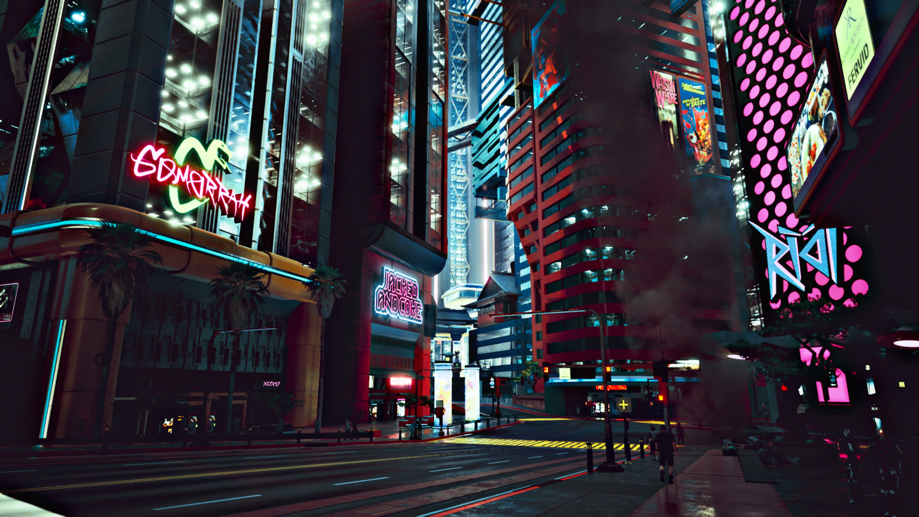 Cyberpunk 2077 City kolpaper, cyberpunk night city HD wallpaper