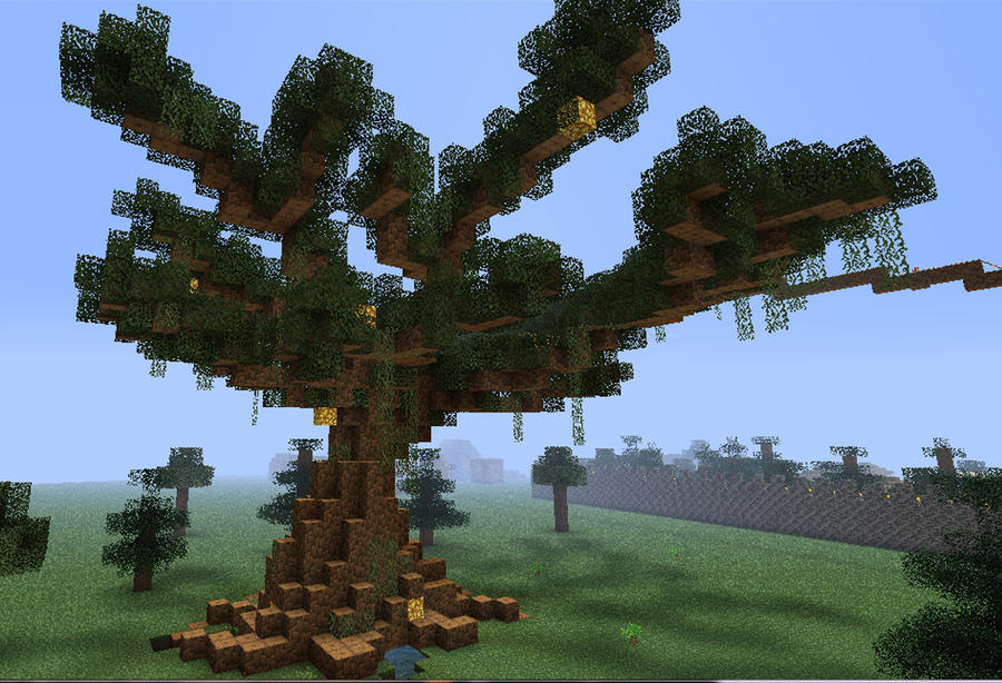 Minecraft Giant Tree By Kareokelidescope On DeviantArt.