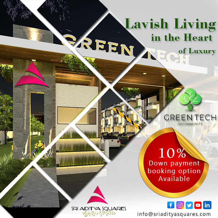 Villas for Sale Hyderabad | GreenTech O2 Community by SriAdityaSquares ...