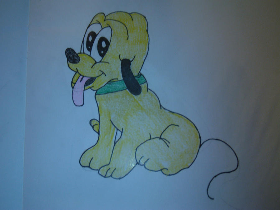 Baby Pluto: Colored