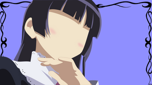 Kuroneko - Minimalist Wallpaper by Deznak