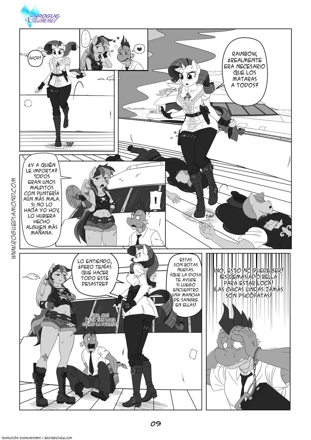 Rogue Diamond Chapter 03 Part 09 (Spanish)