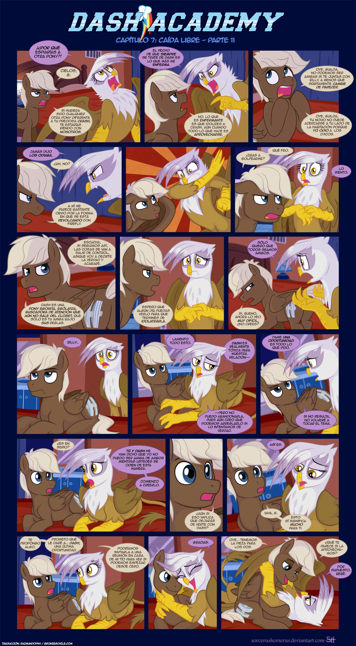 Dash Academy Chapter 07 Part 11 (Spanish)