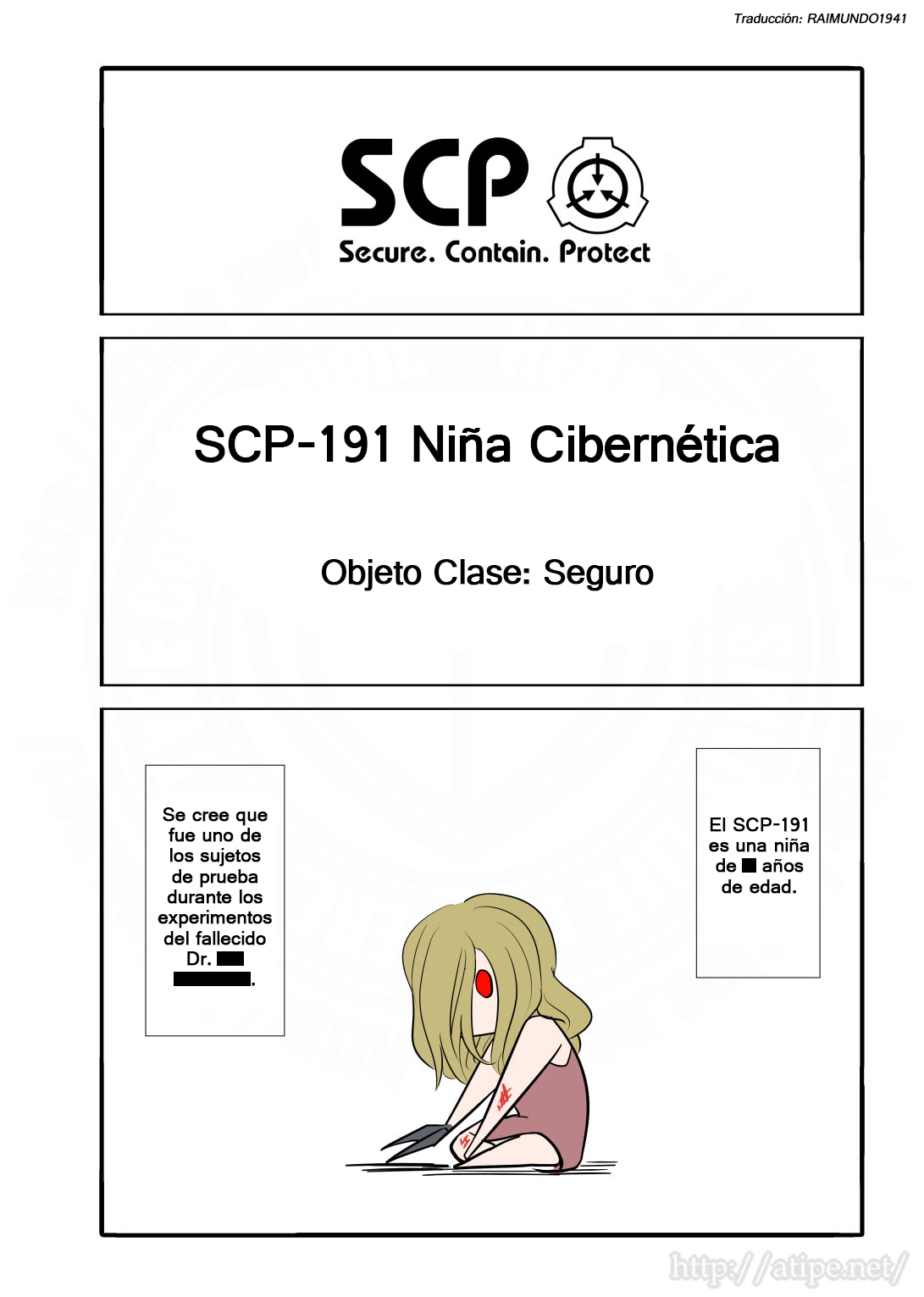SCP OS Ch.001 SCP-173 Part 01 (Spanish) by Raimundo1941 on DeviantArt