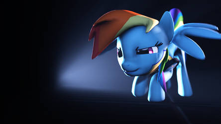 Rainbow Dash Battle Stance [SFM]