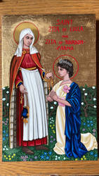 Saint Zita of Lucca and Zita of Bourbon Parma