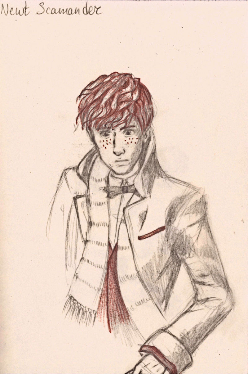 Newt Scamander By Wayvy On DeviantArt