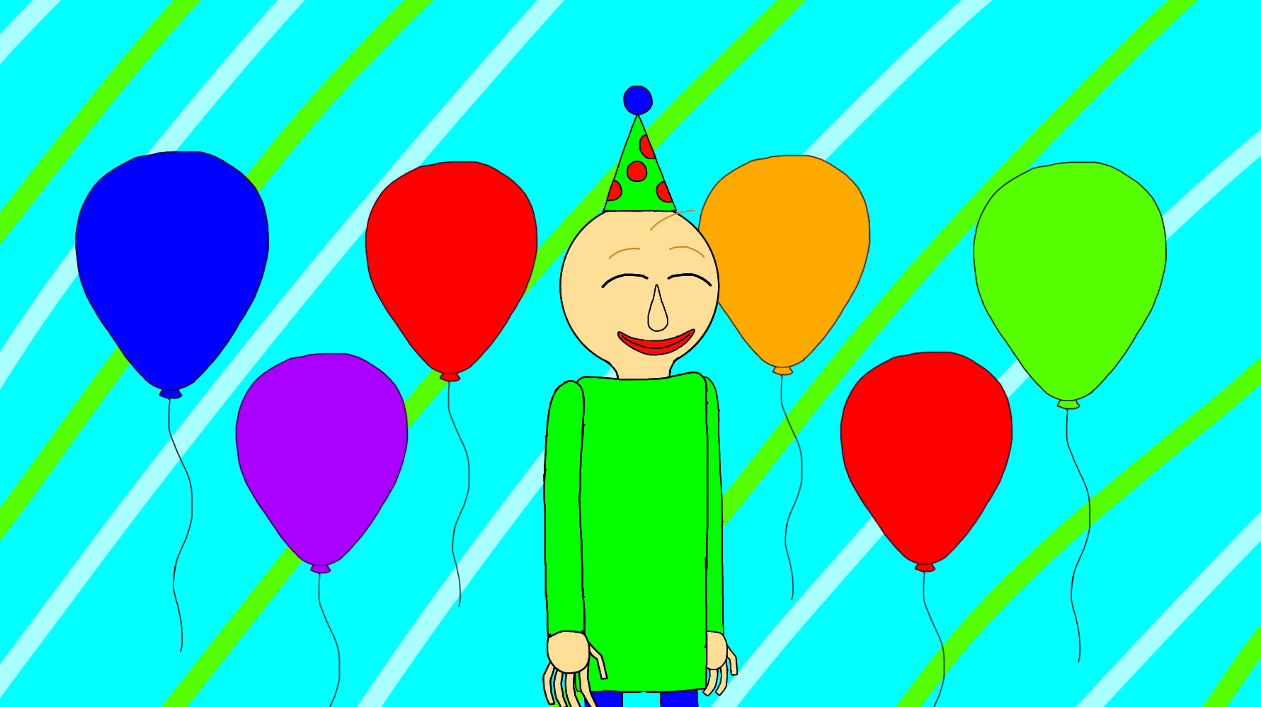 Baldi's Basics 5th Anniversary by WhitneyGoLucky on DeviantArt