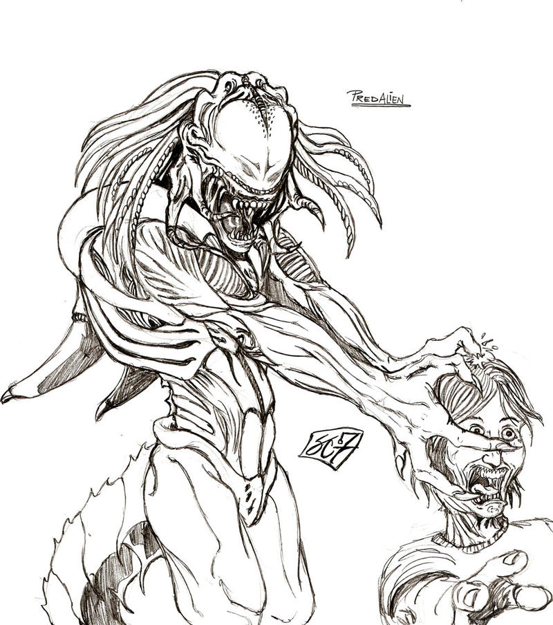 Predalien by keoku216 on DeviantArt