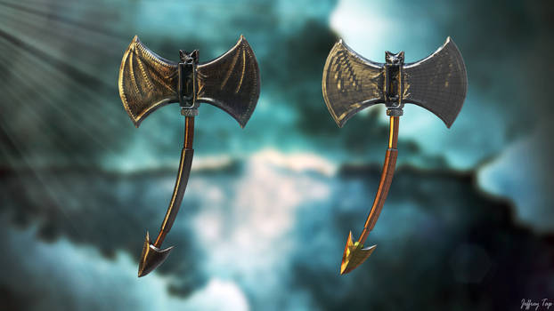 Vampire/Bat Axe game weapon