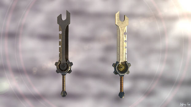 Wrench Blade Game Weapon