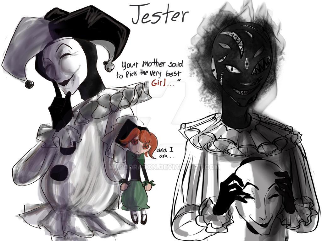 Jester Doodle by MaroDraxon on DeviantArt