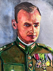 Witold Pilecki (1901-1948) by TJKruse