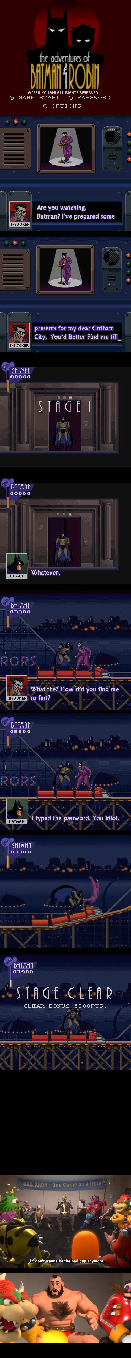 The Adventures of Batman and Robin game