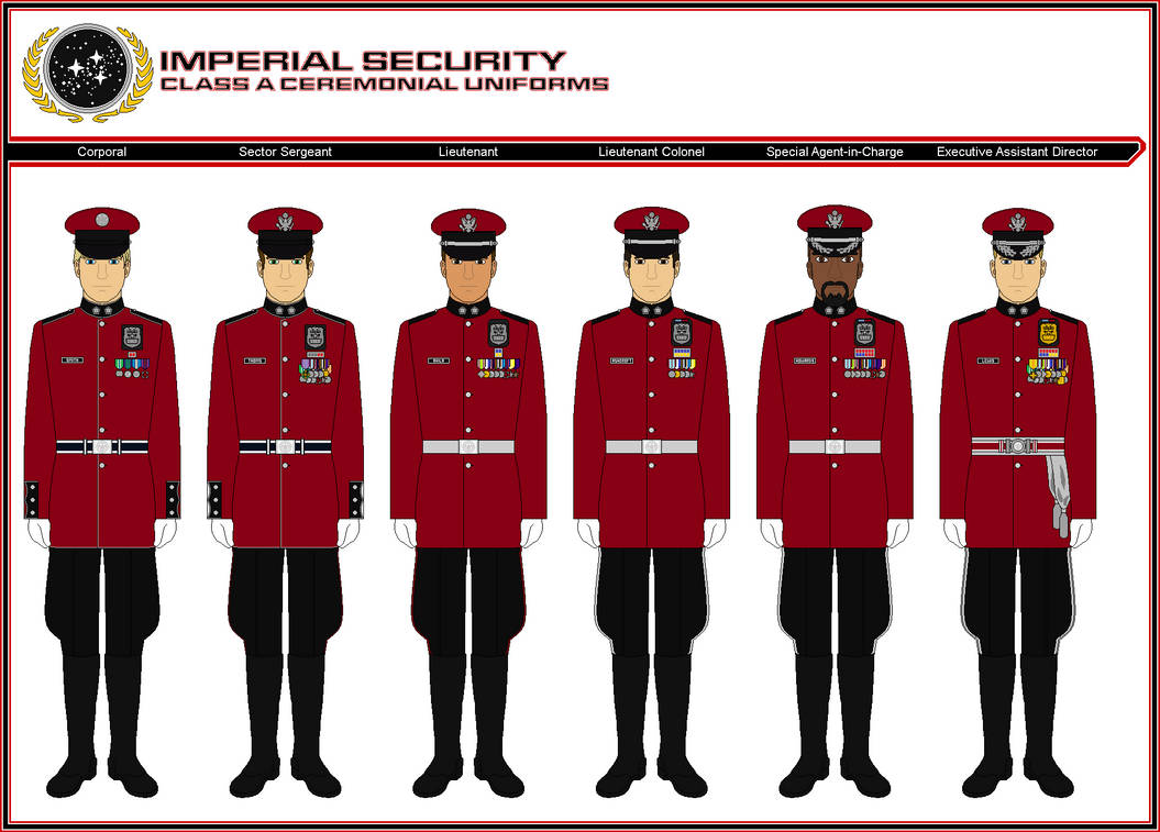 Imperial Security - Class A Ceremonial Uniforms by ATXCowboy on DeviantArt
