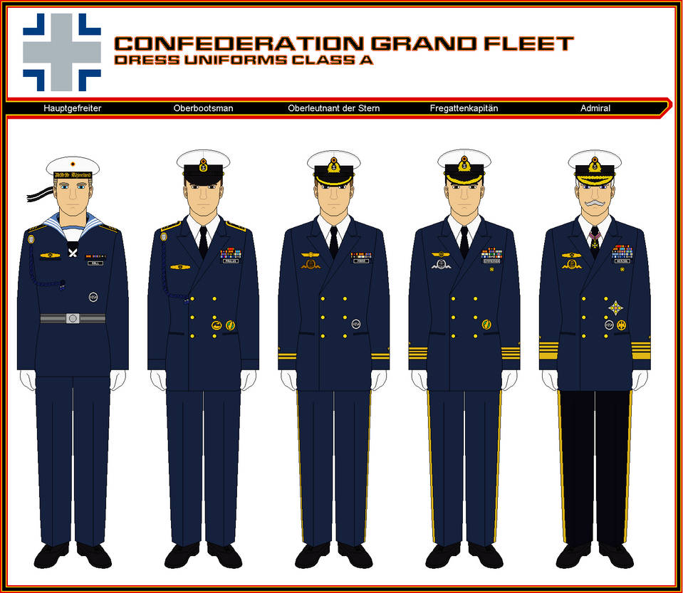 GCS Grand Fleet Dress Uniform A by ATXCowboy on DeviantArt