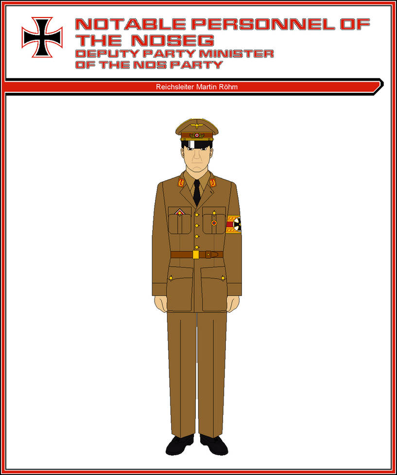 Deputy Party Minister Reichsleiter Martin Rohm by ATXCowboy on DeviantArt