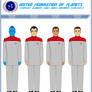 Starfleet Academy Cadet Dress Uniforms (2371-2372)