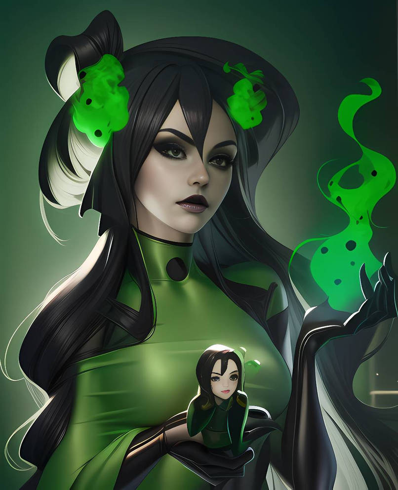 Shego (AI generated) by flyinginwind on DeviantArt