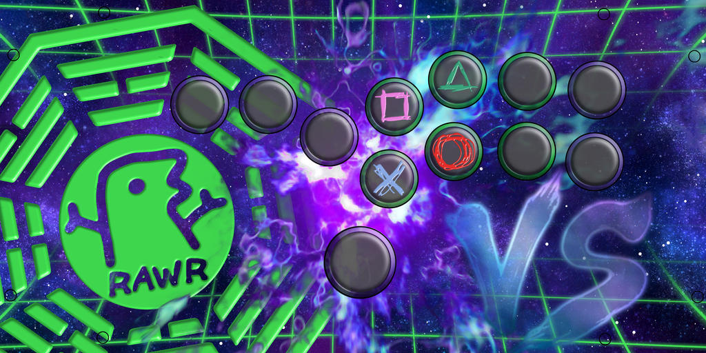 Mockup of my custom HitBox design by RAWRzilla22 on DeviantArt