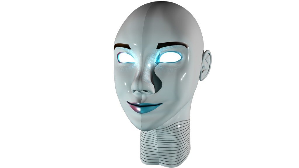 Robot Face, Even More Progress (WIP) by CrimsonCracker on DeviantArt