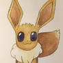 Eevee #1 in Watercolor