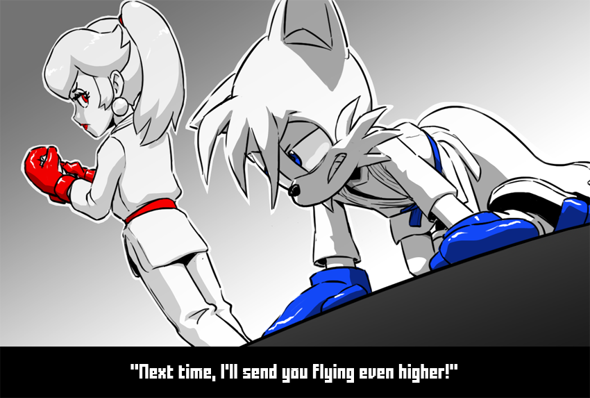 Deviantart Tails Boxing Peach VS Tails by JoeAdok on DeviantArt