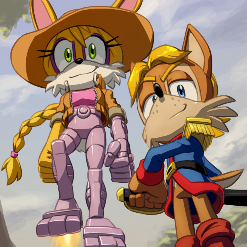 Rabbit and Coyote by JoeAdok on DeviantArt