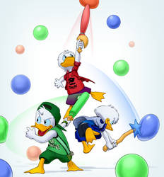 The Duck Strugglers