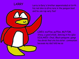 my club penguin oc, larry