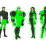 Seven Green Lanterns