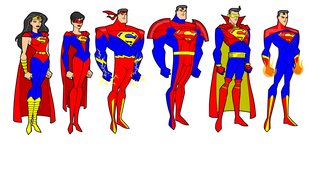 Six Supermen