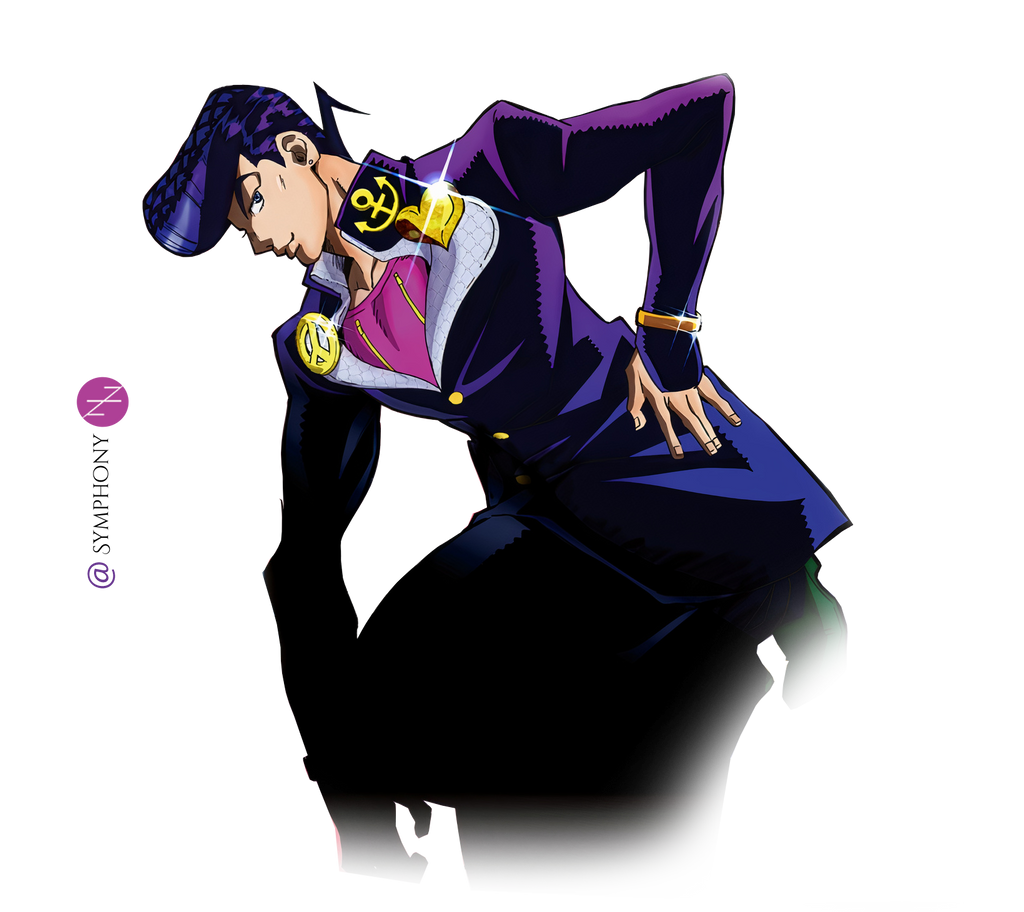 Josuke Jbba Josuke Higashikata (render) - JBA:DIU by SymphonyNN on DeviantArt